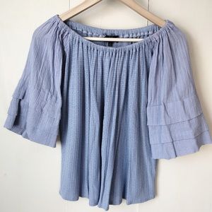 Lucky Brand Off The Shoulder Top